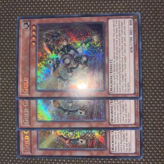 Yu-Gi-Oh Gold Gadget EU Version (English) Siku 1st 3 copies