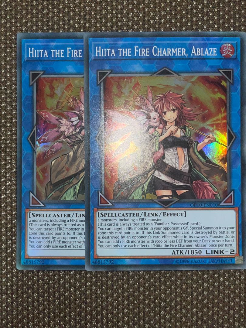 遊戯王 灼熱の火霊使いヒータ スターライト EU 英語版