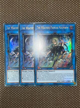 Yu-Gi-Oh, Moon Weather Alciel EU Version (English) Ultra 1st 3 copies