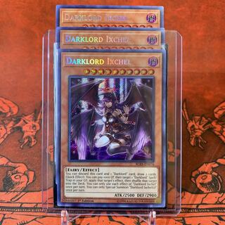 【カードケース付き】遊戯王 英語版 堕天使イシュタム シク 3枚セット