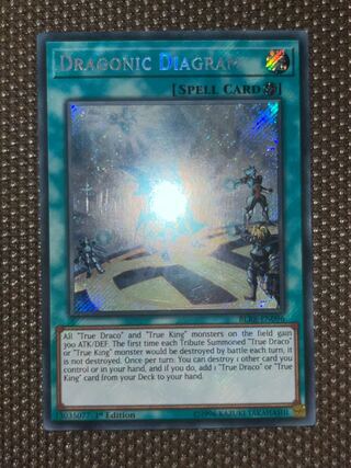 Yu-Gi-Oh Dragonic D EU Version (English) Siku 1st 1 copy