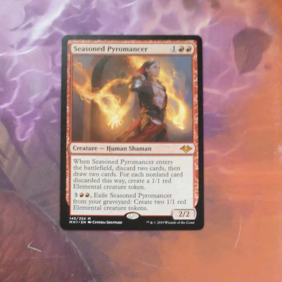 Seasoned Pyromancer Mythic Rare 145/254