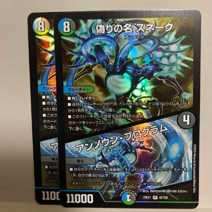 Jilt's Name Snake｜Unknown Program VR 42/130 Set of 2