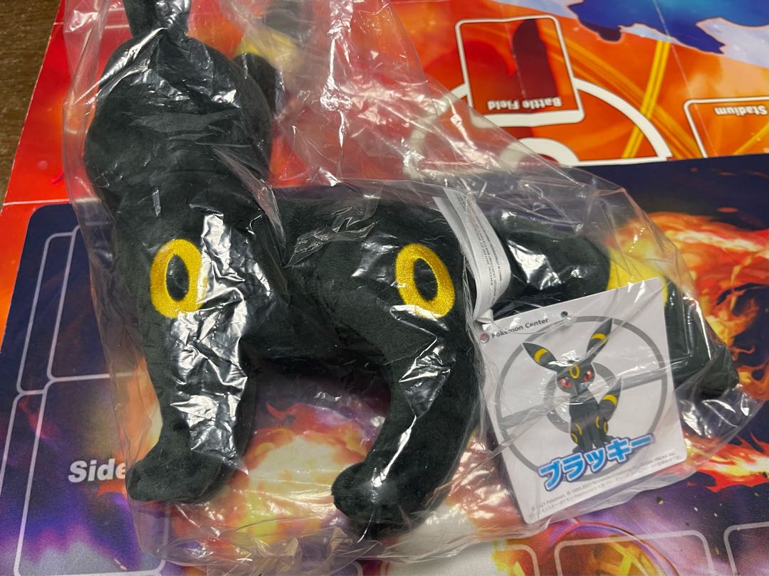 Eevee Collection Umbreon Metal Keychain Plush Sticker