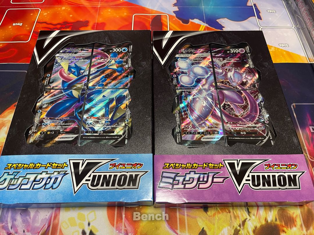 Special Card Set Mewtwo V-UNION GreninjaV-UNION