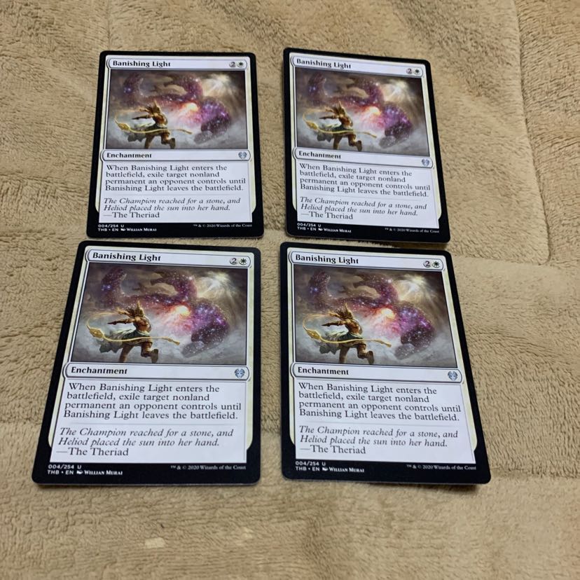 THB 英語 払拭の光 4枚セット