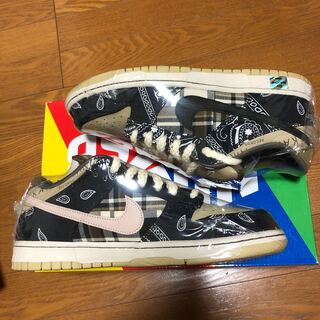 Travis Scott × Nike SB Dunk Low 27.5cm