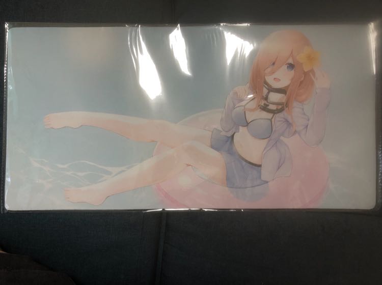 コミケ限定 五等分の花嫁 三玖 プレイマット
