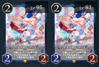 次元の旅人アリス 2枚セット