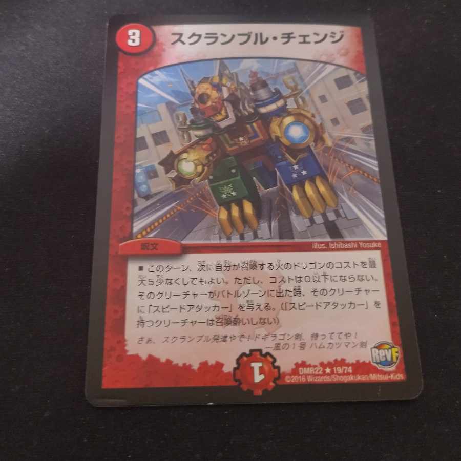 Scramble Change R Evolution Blueprints Set of 5