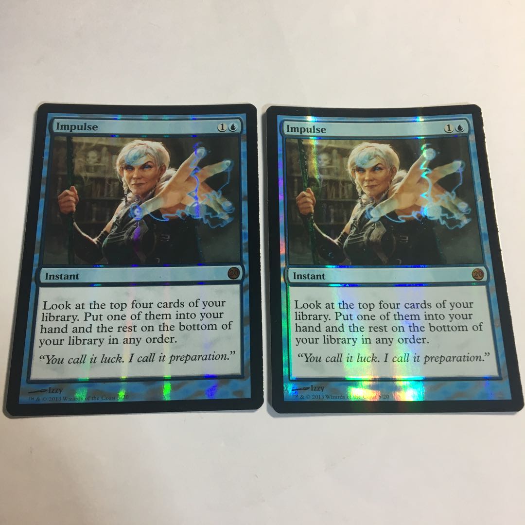 衝動 foil FtV20 2枚セット