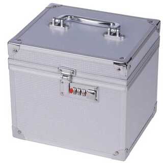 God of Toys] Attache case box for various loaders with lock (silver)