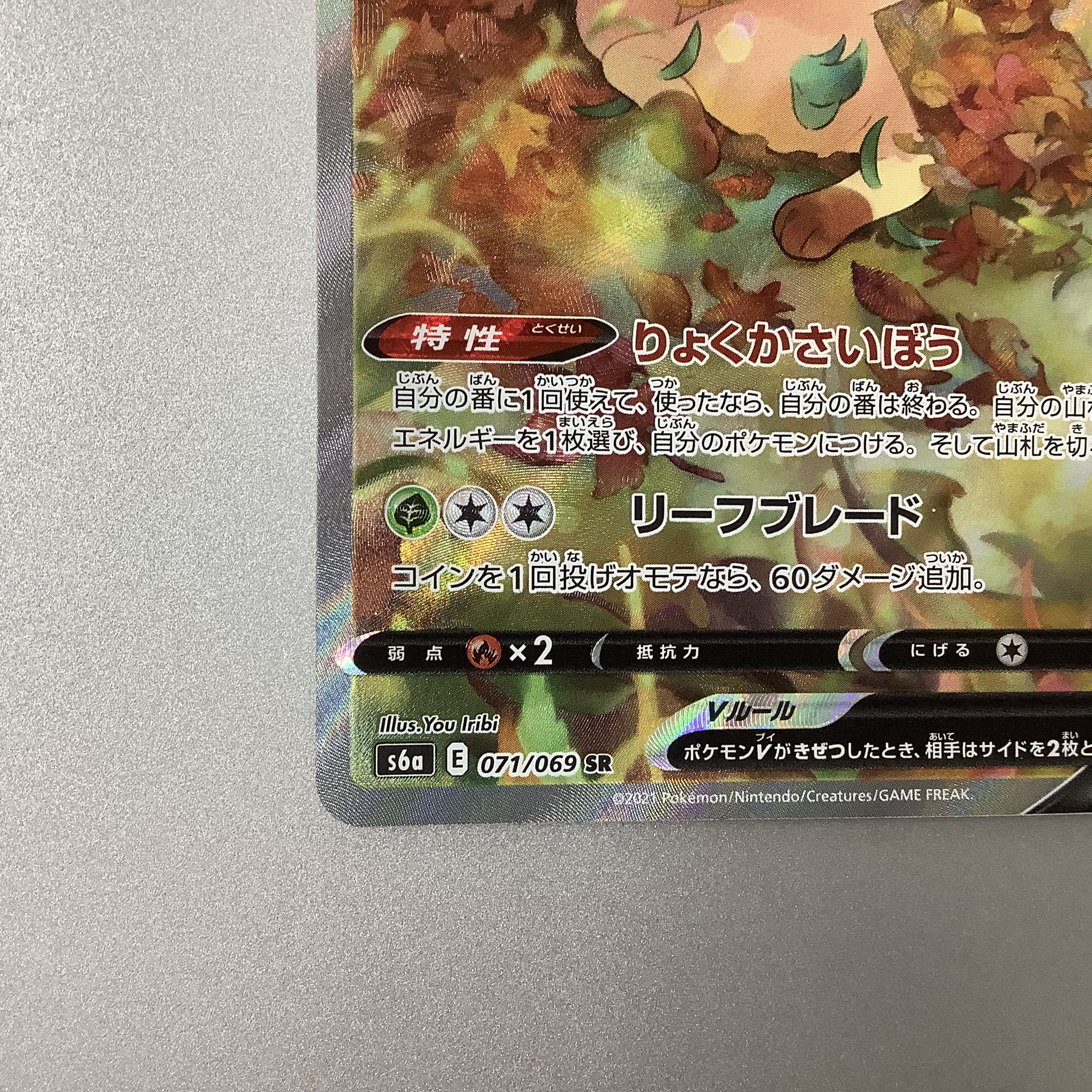 (Slight flaw) LeafeonV 071/069 SR SA