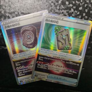 ポケモンカード　大地の封印石　森の封印石　2枚