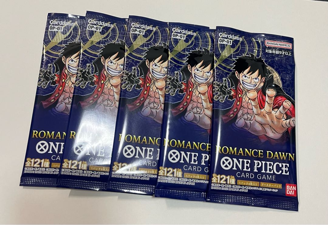 One Piece Card Romance Dawn 5 Pack