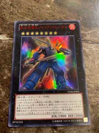 Yu-Gi-Oh - Nekketsu Teaching King Giant Trainer VE08 JP001