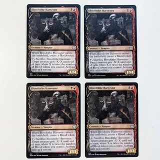 税血の収穫者 4枚セット [ショーケース・英語版]