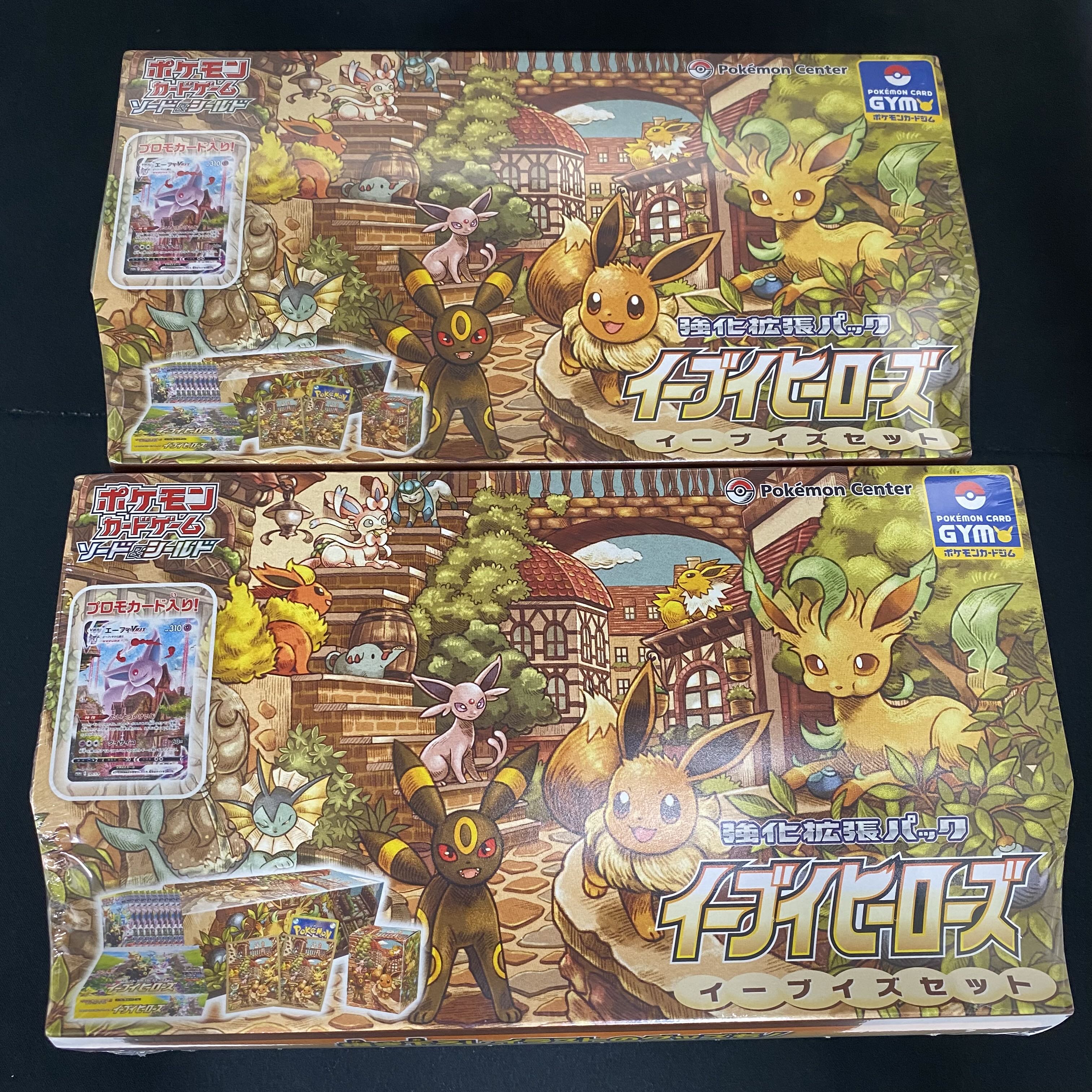 【まゆージャンク品シュリンク付き】イーブイヒーローズ　2BOX イーブイヒーローズ 未開封 シュリンク付き 2box