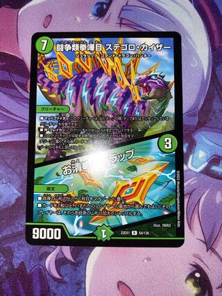 闘争類拳嘩目 ステゴロ・カイザー｜お清めシャラップ R 54/130