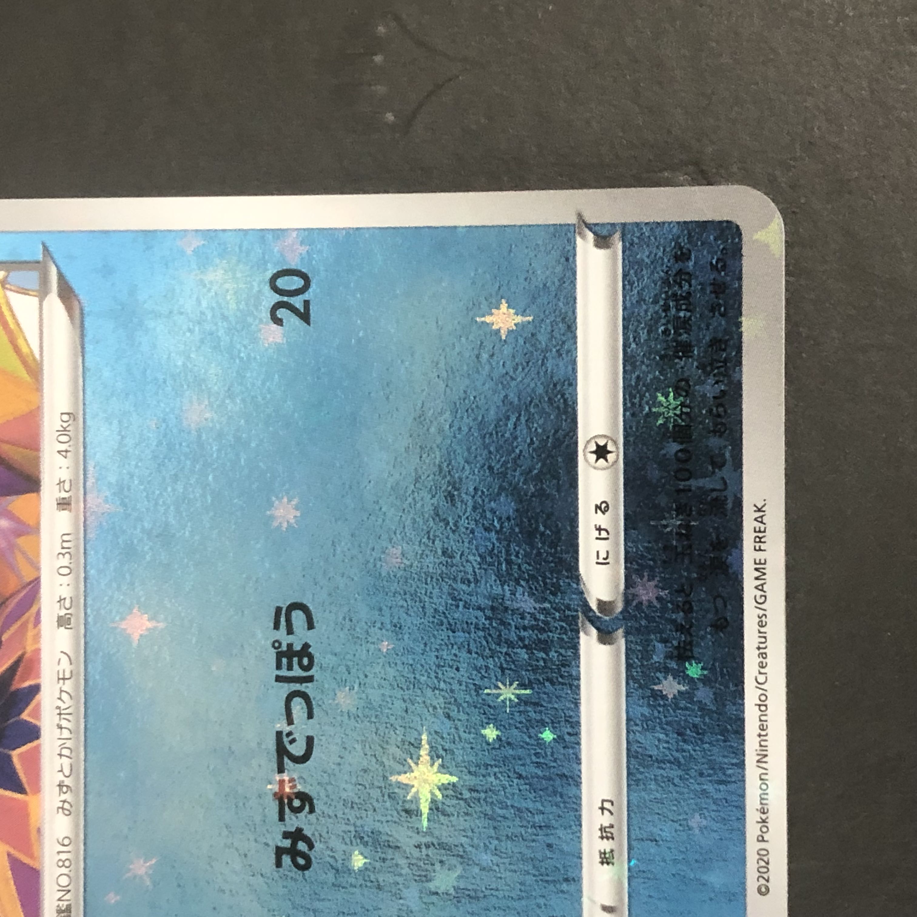 Pokémon Card Sobble Promo Kanazawa Set