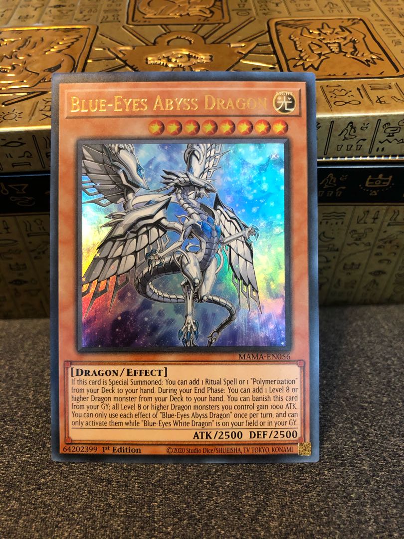 Blue-Eyes Abyss Dragon North American edition