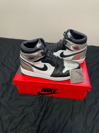 Nike W AJ1 Retro High"Silver Toe"28.5cm 28.5cm