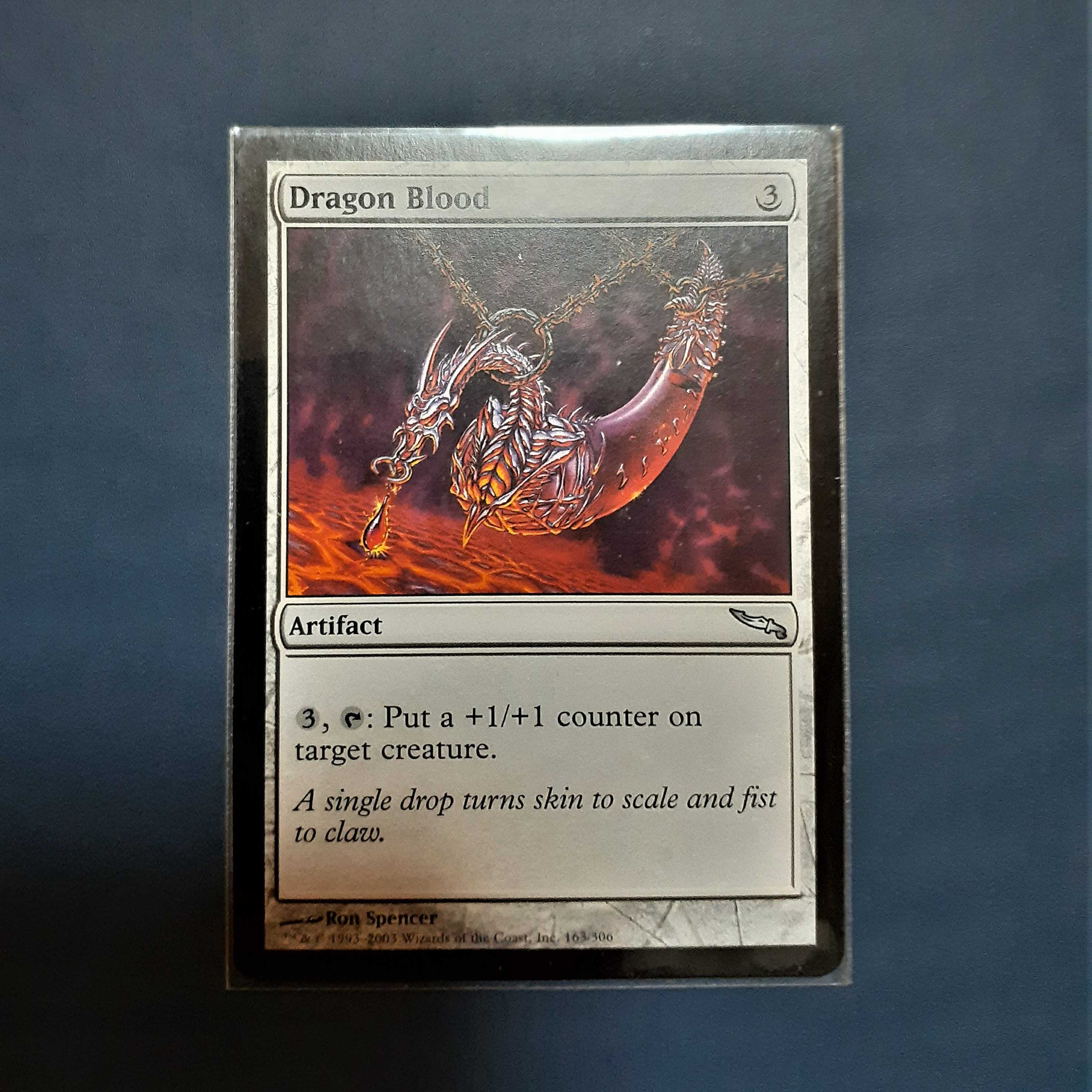 Dragon Blood/Dragon Blood (Miladyn) artist's proof w/sketch