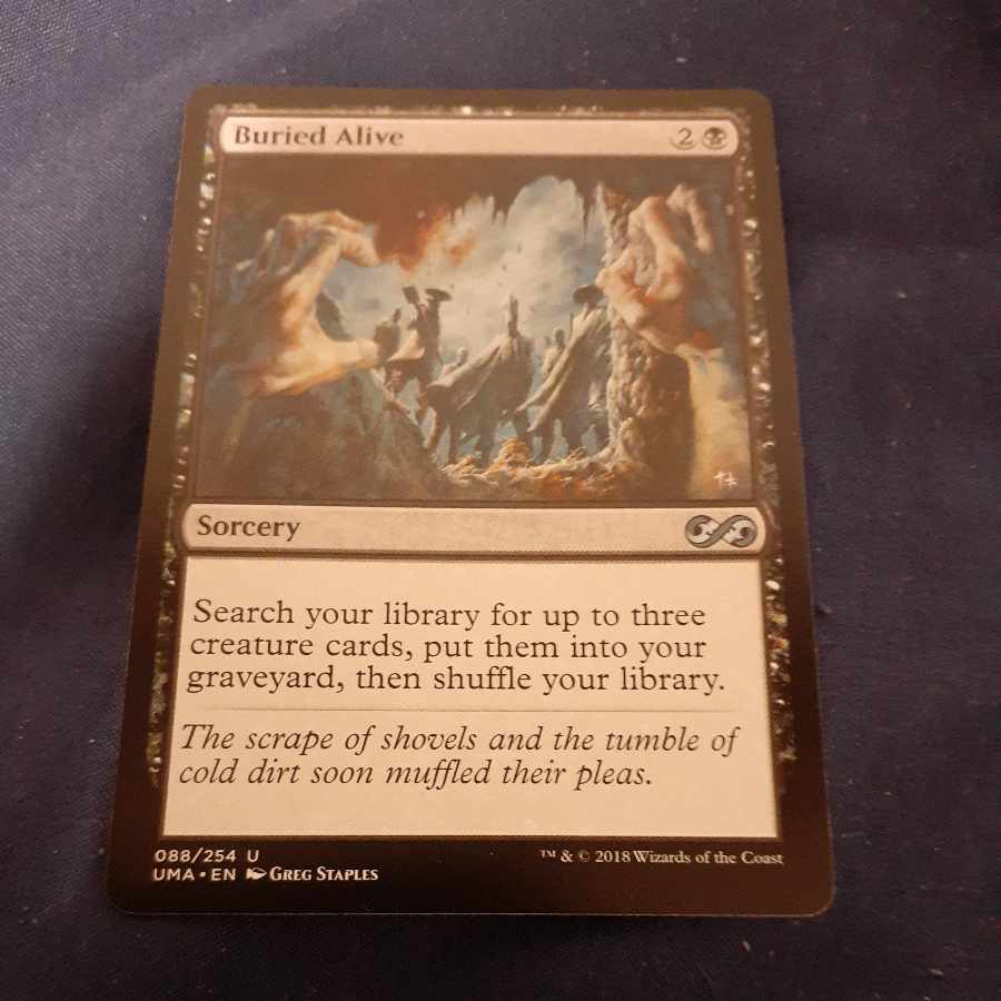 Buried Alive Uncommon 88/254