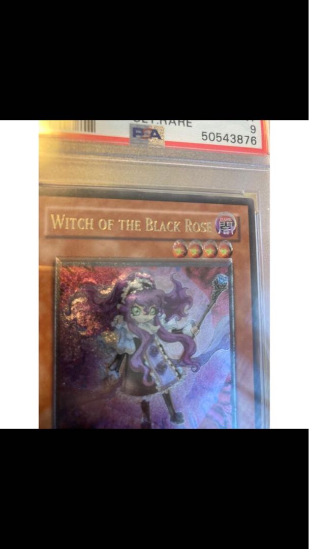 Witch of the Black Rose foils reeler psa9 relief