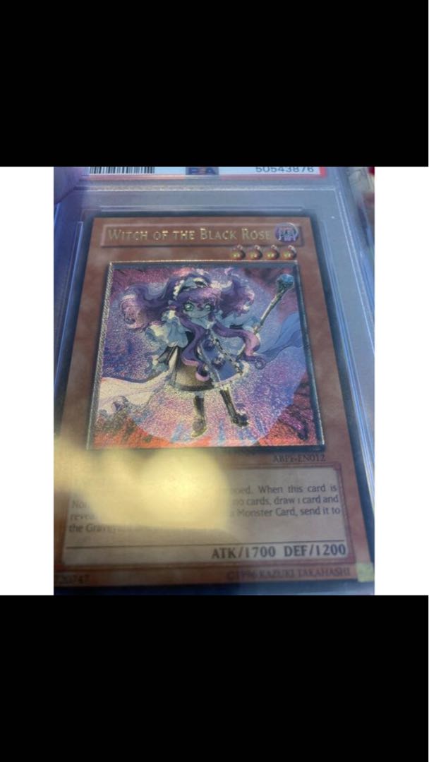 Witch of the Black Rose foils reeler psa9 relief