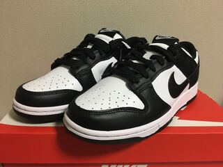 ナイキ ウィメンズ ダンク ロー "ホワイト/ブラック" ホワイト/ブラック/ホワイト DD1503-101 25cm