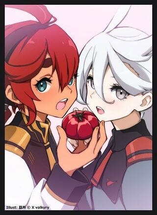 スレッタ ミオリネ カードスリーブ 水星の魔女 ガンダム