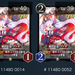 Yami priestess Fao (set of 2)