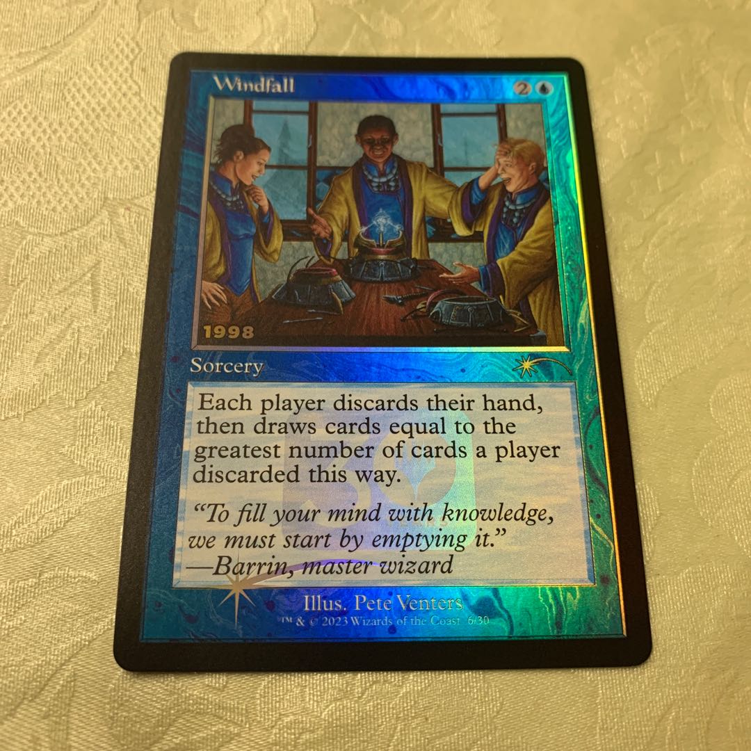 Windfall 30th Promo x 2 1枚