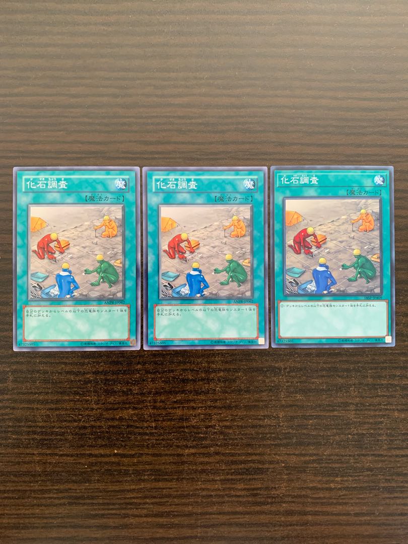 Fossil Dig Normal 3 piece set