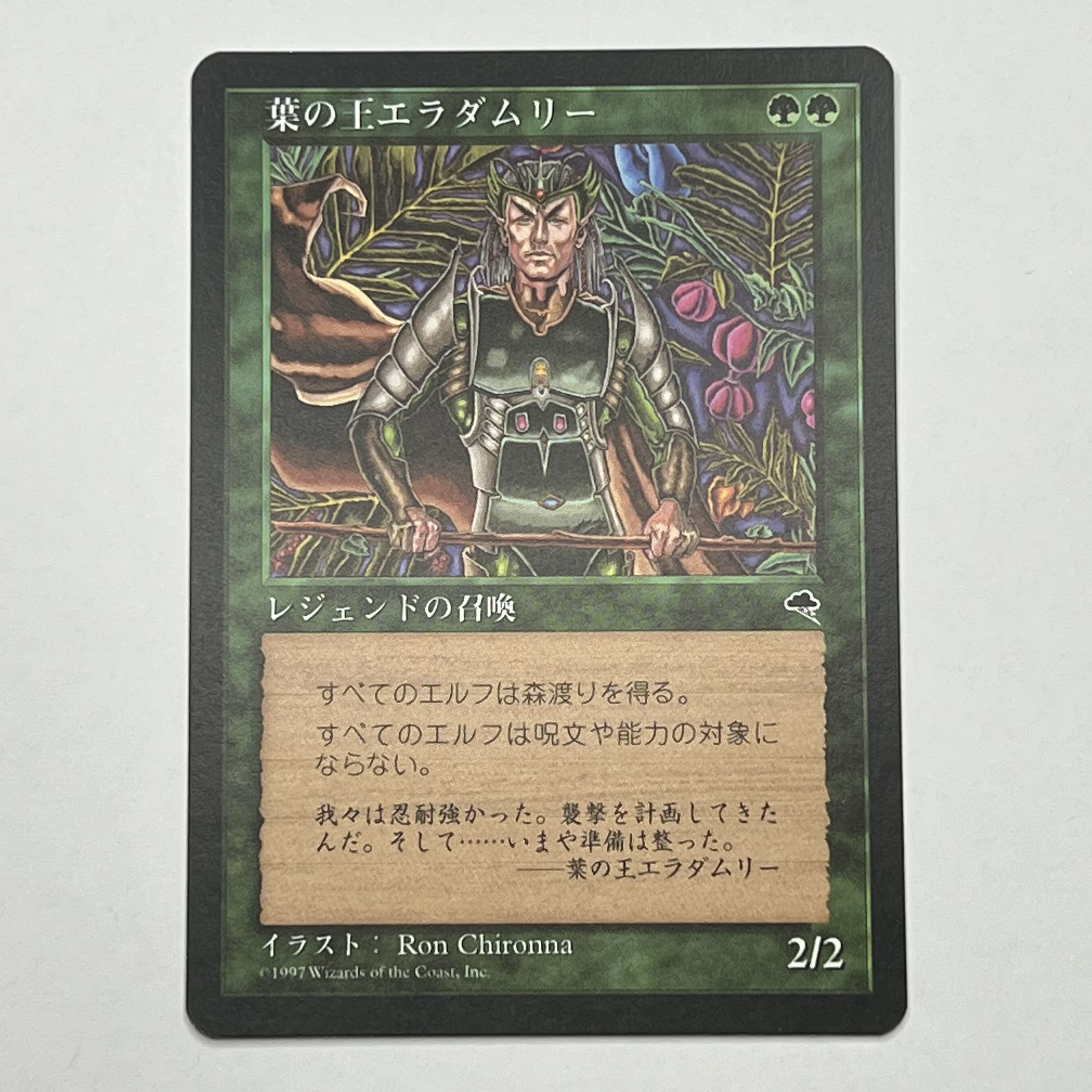 MTG Eladamri, Lord of Leaves(葉の王エラダムリー) Eladamri, Lord of Leaves | Tempest - Portuguese | Star City