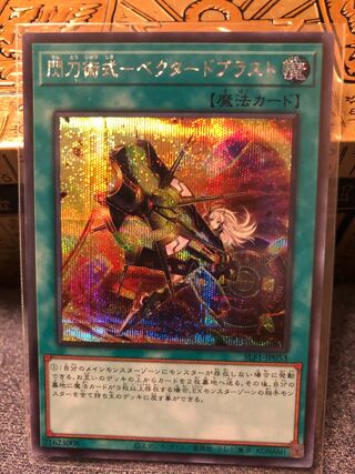 Sparkling Sword Technique - VECTORED BLAST Secret Rare