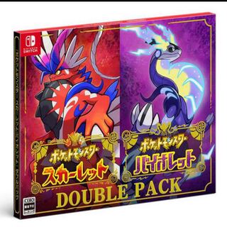 ポケットモンスター　スカーレット　バイオレット　ダブルパック　Switch パッケージ版　ポケモン