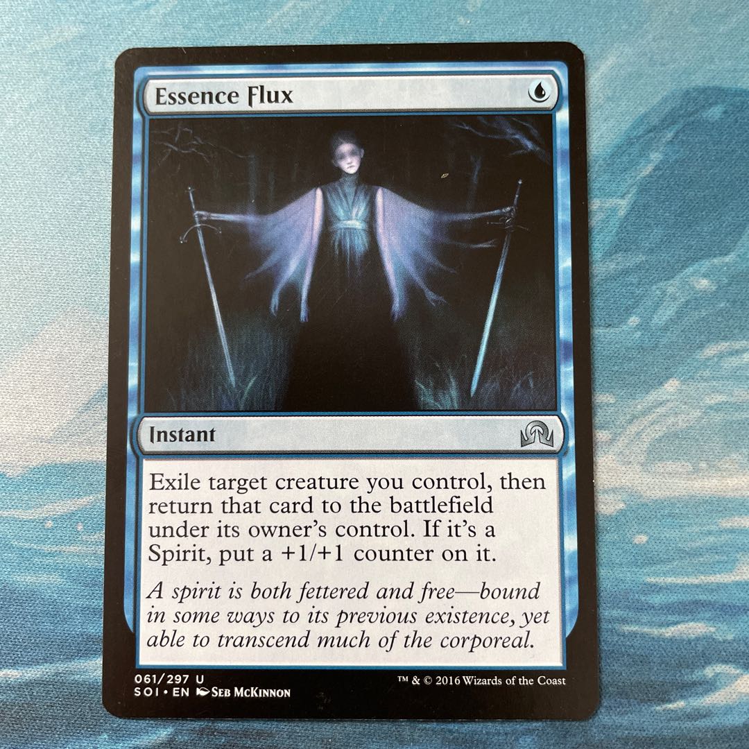 MTG 2 copies Essence Flux