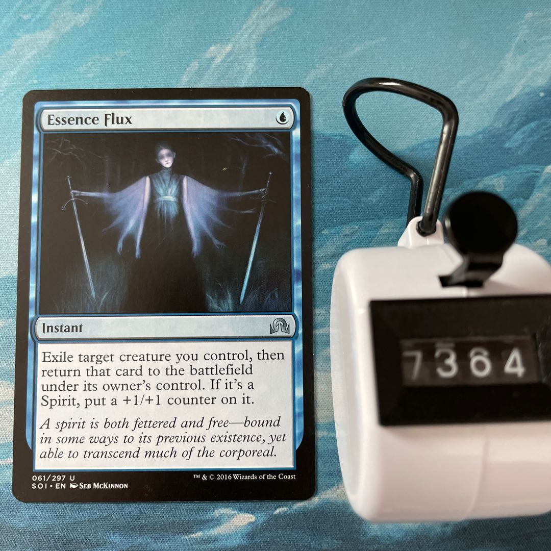 MTG 2 copies Essence Flux