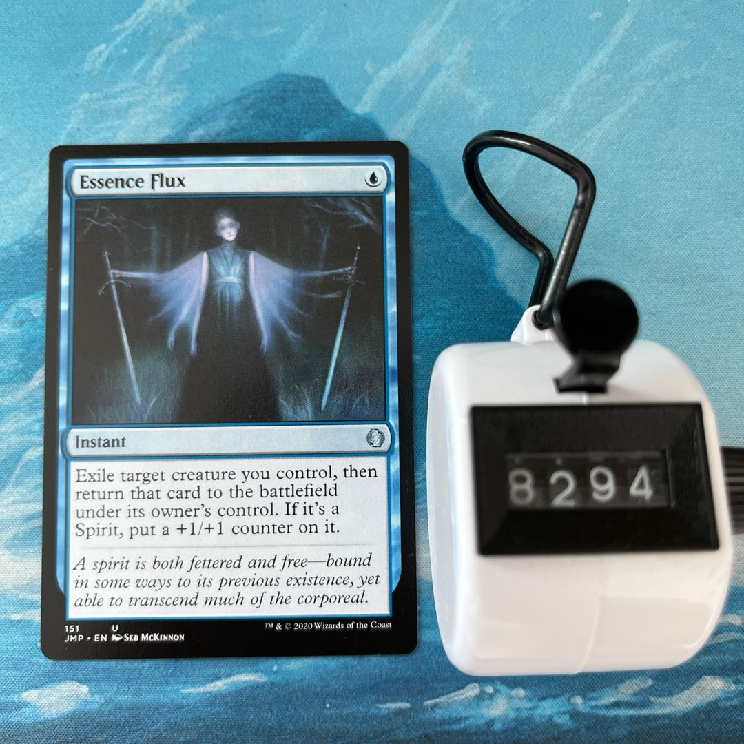 MTG 2 copies Essence Flux