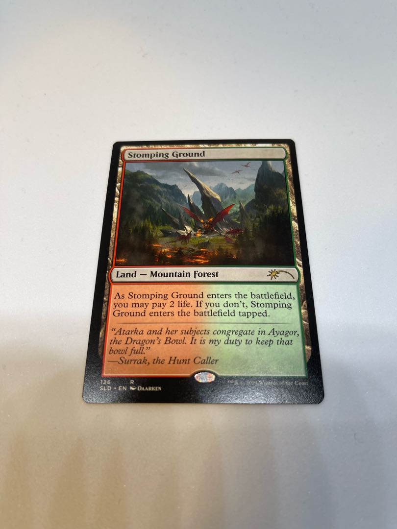 Stomping Ground Rare 165/165