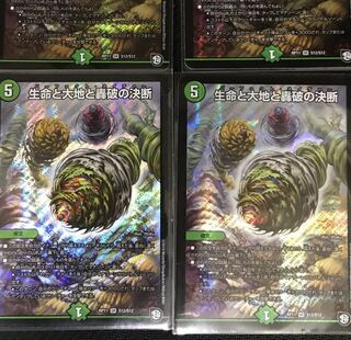 生命と大地と轟破の決断２枚