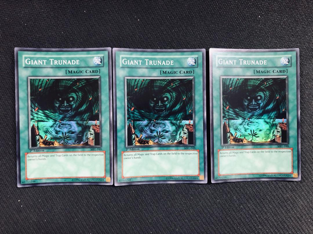 Hurricane Asian edition, Super Rare, 3 copies.