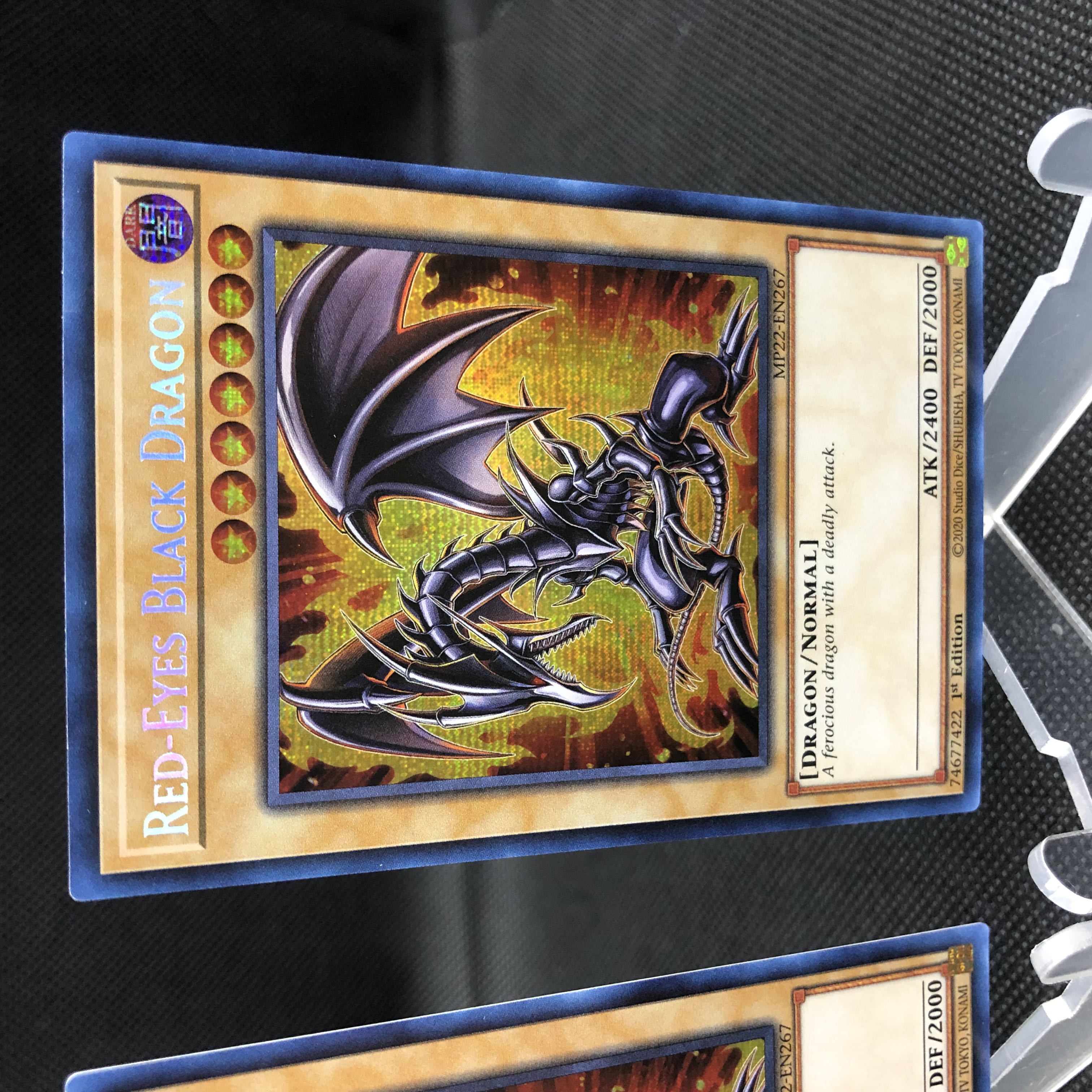 English Red-Eyes Red-Eyes Black Dragon Red-Eyes Prisma Set of 3