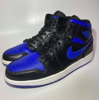ナイキ エアジョーダン1 ミッド "ロイヤル" 554724-068 27.5cm