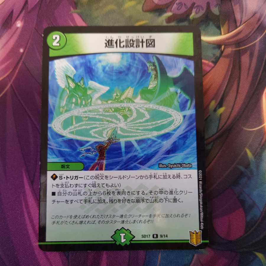 Evolutionary blueprint R-foil 9/14