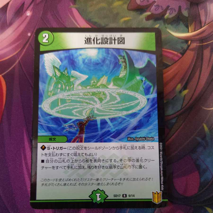 Evolutionary blueprint R-foil 9/14