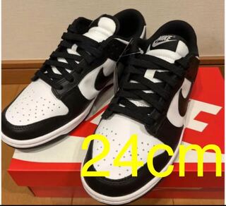 NIKE WMNS DUNK LOW パンダ　ダンク　ロー　ナイキ　DD1503-101  24cm ウィメンズ 24cm
