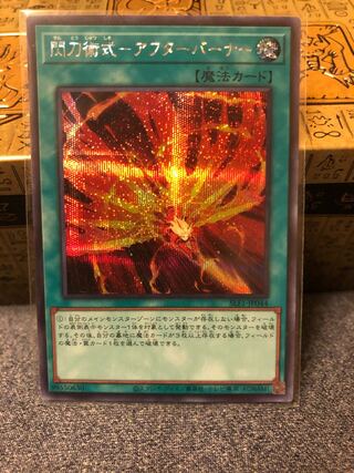 Senkou Jutsu-Shiki - After Burner Secret Rare JP010
